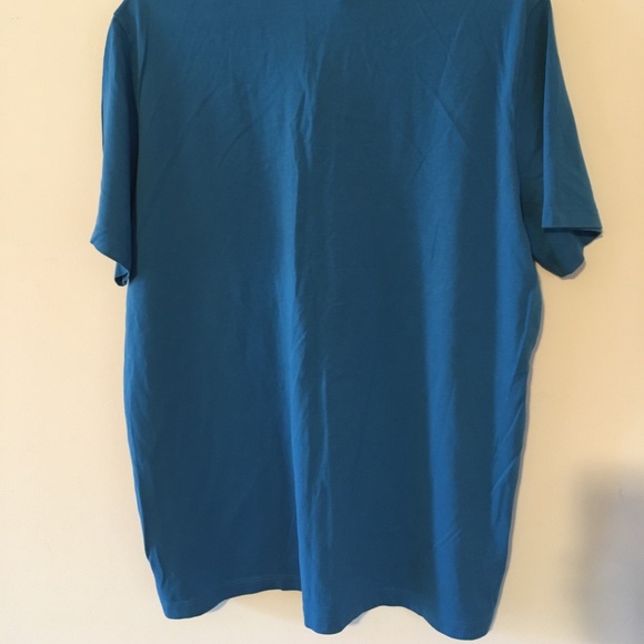 Saks Fifth Avenue Blue Men’s XL Polo Shirt, Short Sleeved Collared Tee - Picture 2 of 3